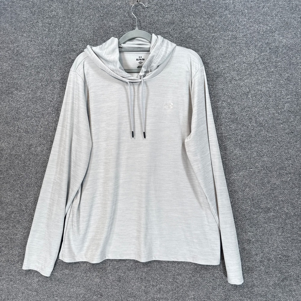 Under Armour Hoodie Mens XL Gray Tech Lightweight Performance Active Sweatshirt